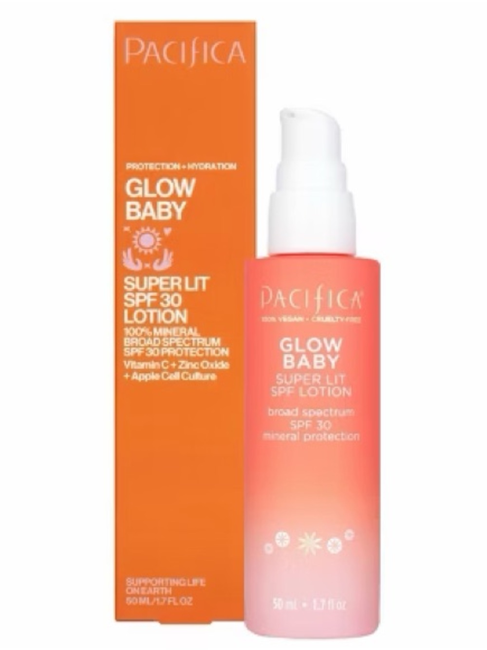 Pacifica Glow Baby Super Lit SPF 30 Lotion - 1.7 Oz